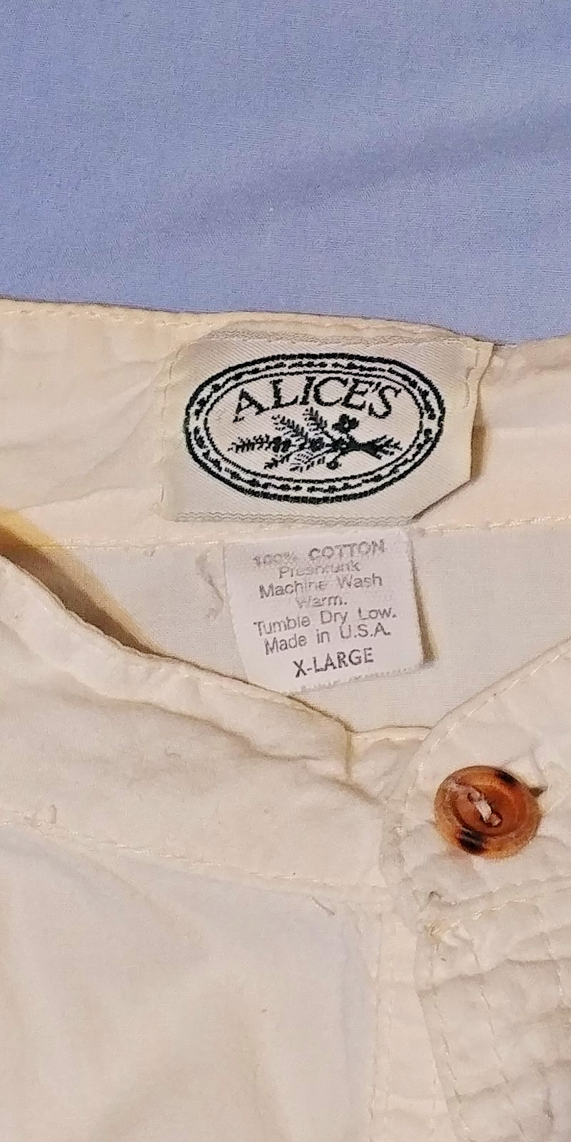 Mountain Man Rendezvous Civil War Reenactor Shirt - Linen - XL