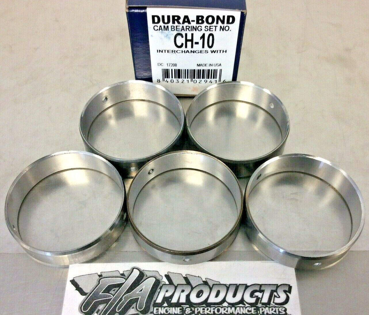 Dura-Bond CH10 GM LS1 LS6 1997 Through 2005 4.8L 5.3L 6.0L Cam Bearings Set
