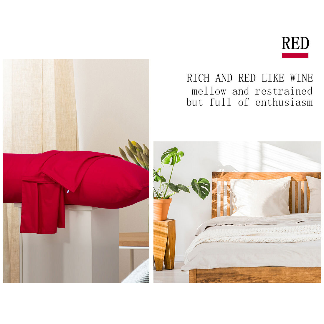 Egyptian Cotton Pillowcase Body Pillowcases Cotton W Zipper Closure