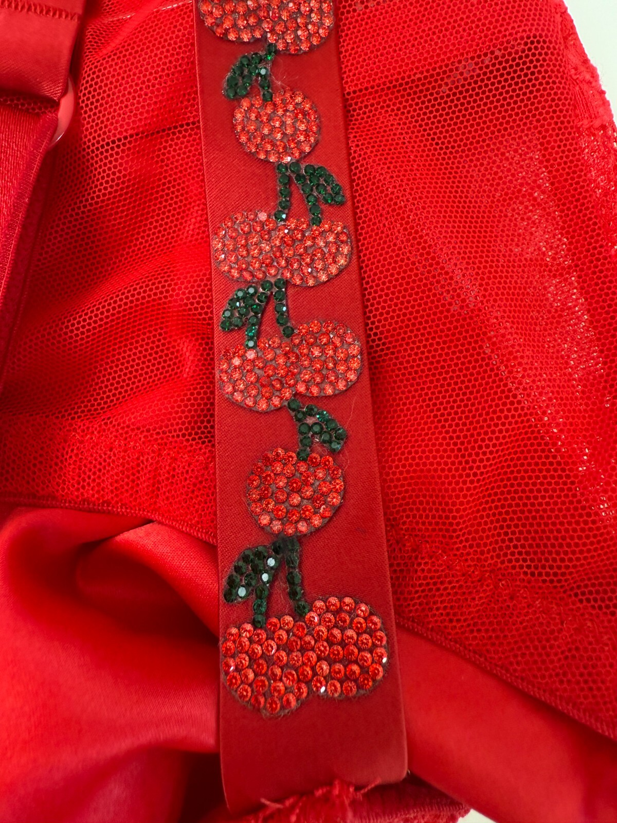 Victoria's Secret One Piece Boned Lace Teddy Bodysuit w/ Cherry Red XXL NWT