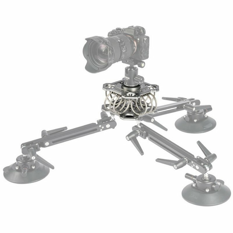 Camera Vibration Isolator System Absorber for Camera Car Mount Suction Cup