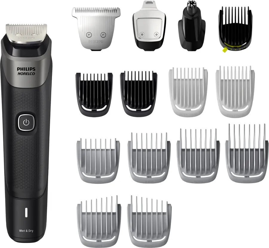 USA New Philips Norelco Multigroom Series 5000 Trimmer 18pc Kit MG5910/49