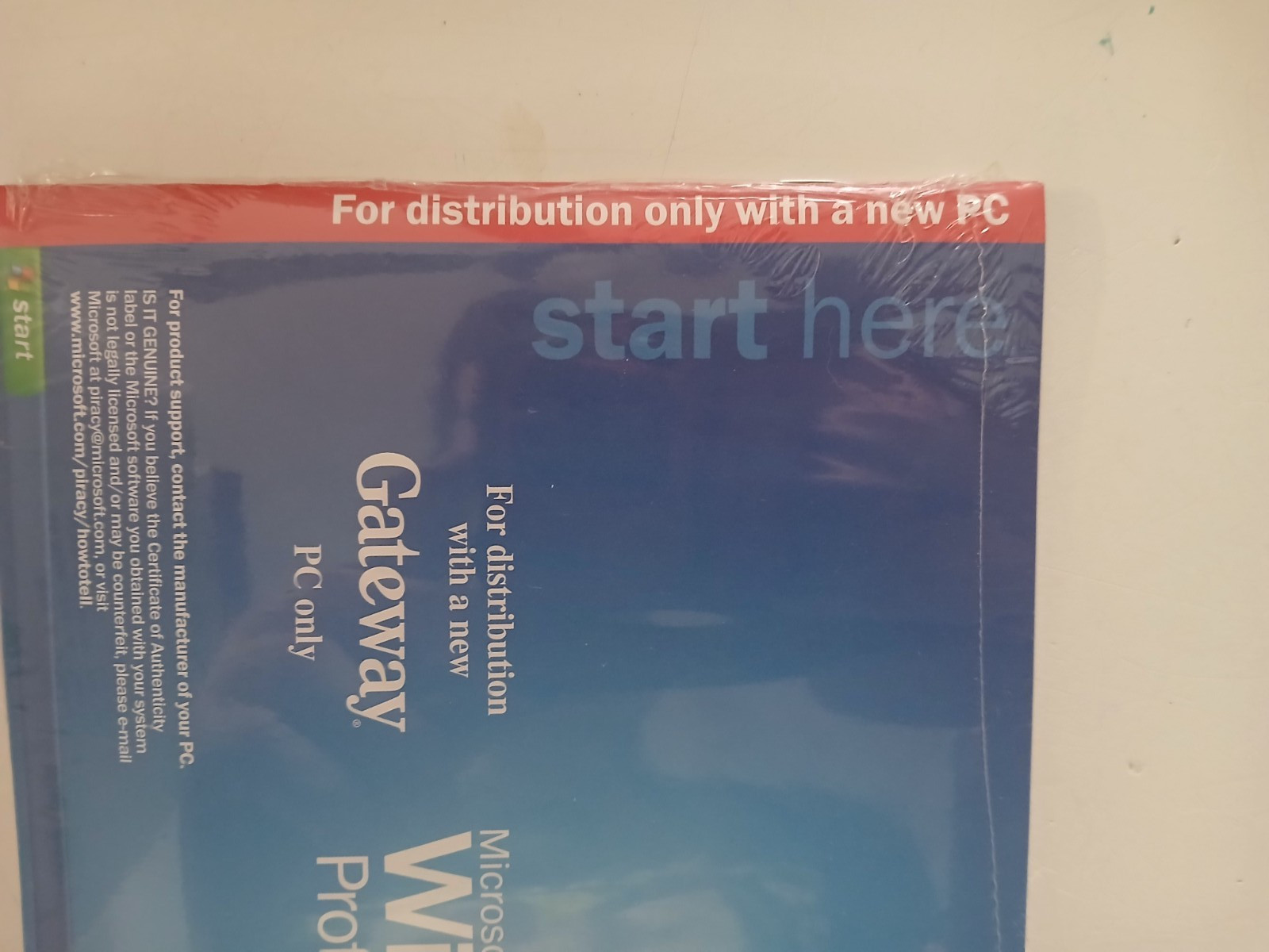 Factory Sealed! Windows XP Home Edition 2002 Mixed Brand + CD DELL or Gateway