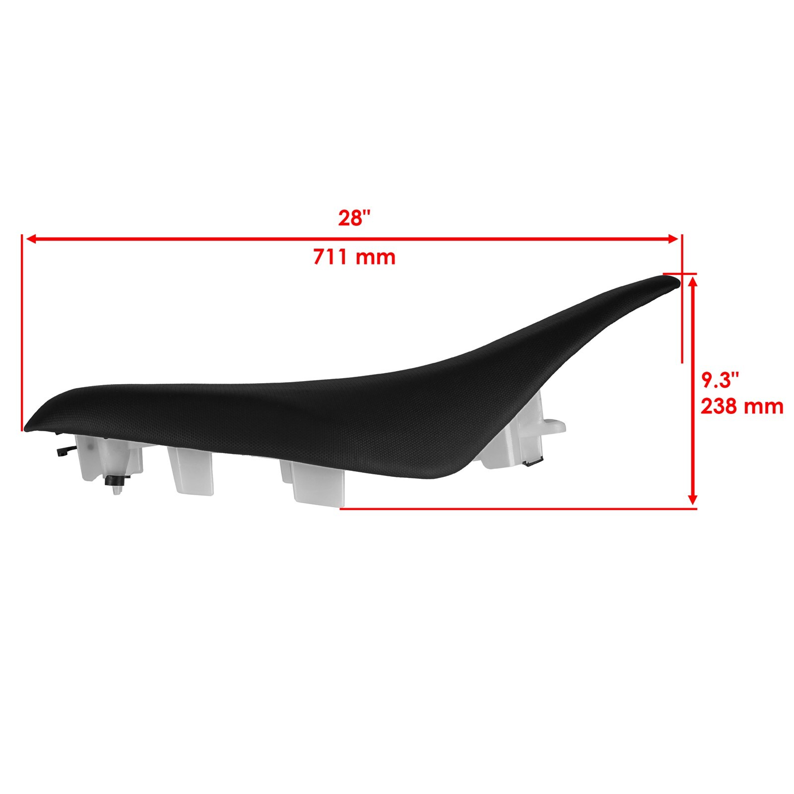 Seat for Yamaha Raptor 250 YFM250 2008-2013 Complete Assembly Quality Vinyl ATV