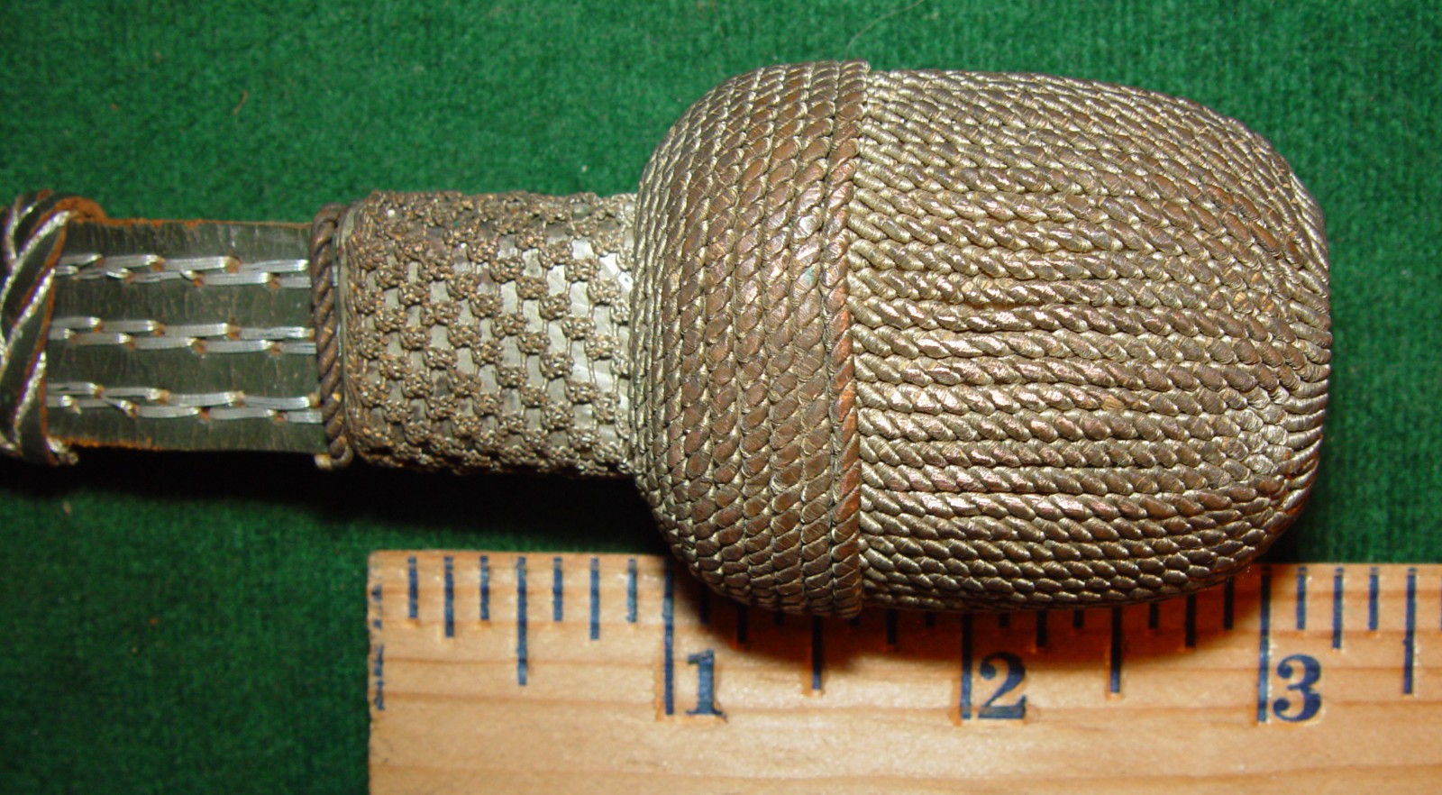 WWII German Army Officer's Sword Portepee, Knot