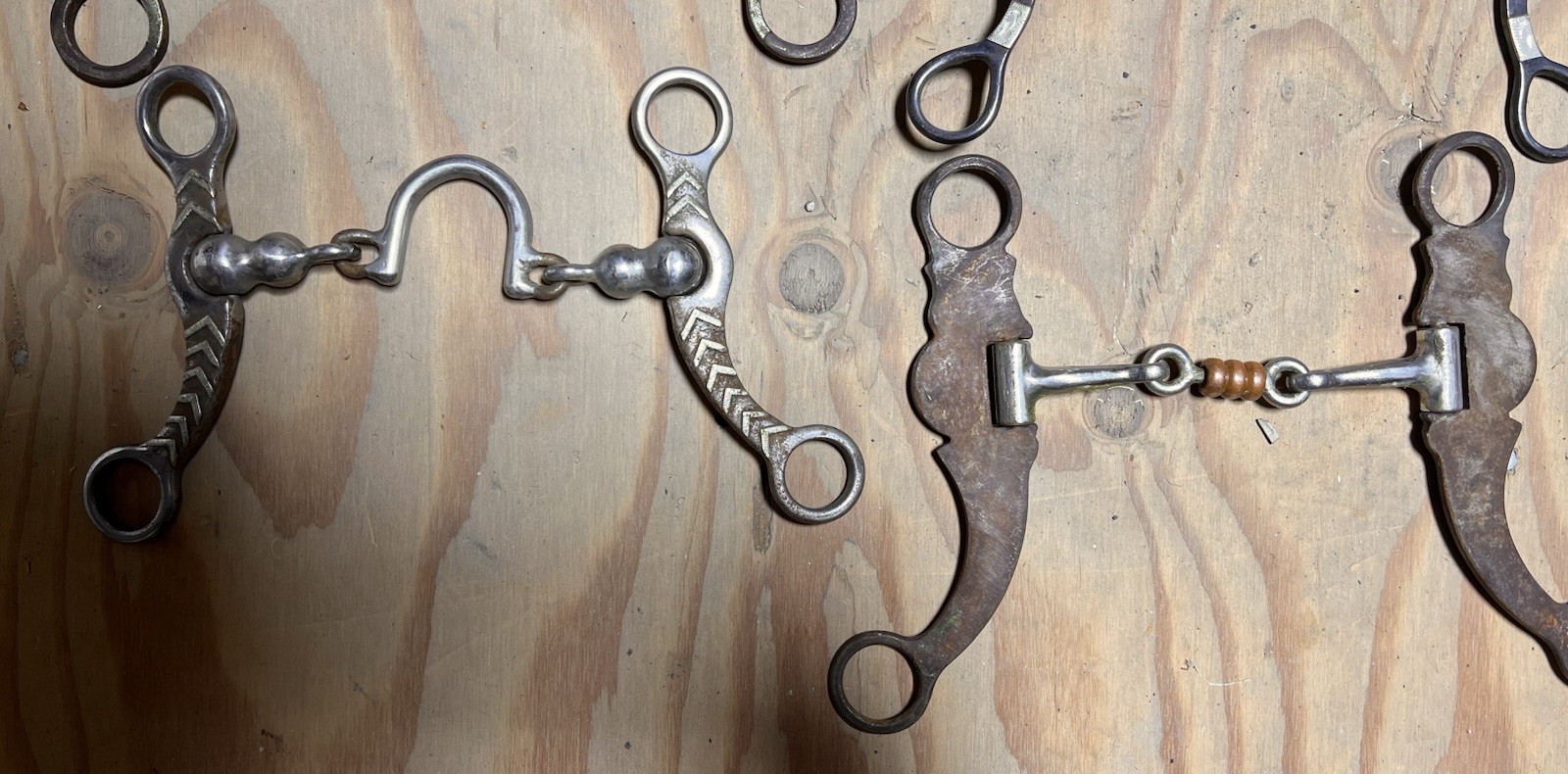 Western Bit lot, Cowboy Tack, Western Heritage, Colt Training/ Roping Bits