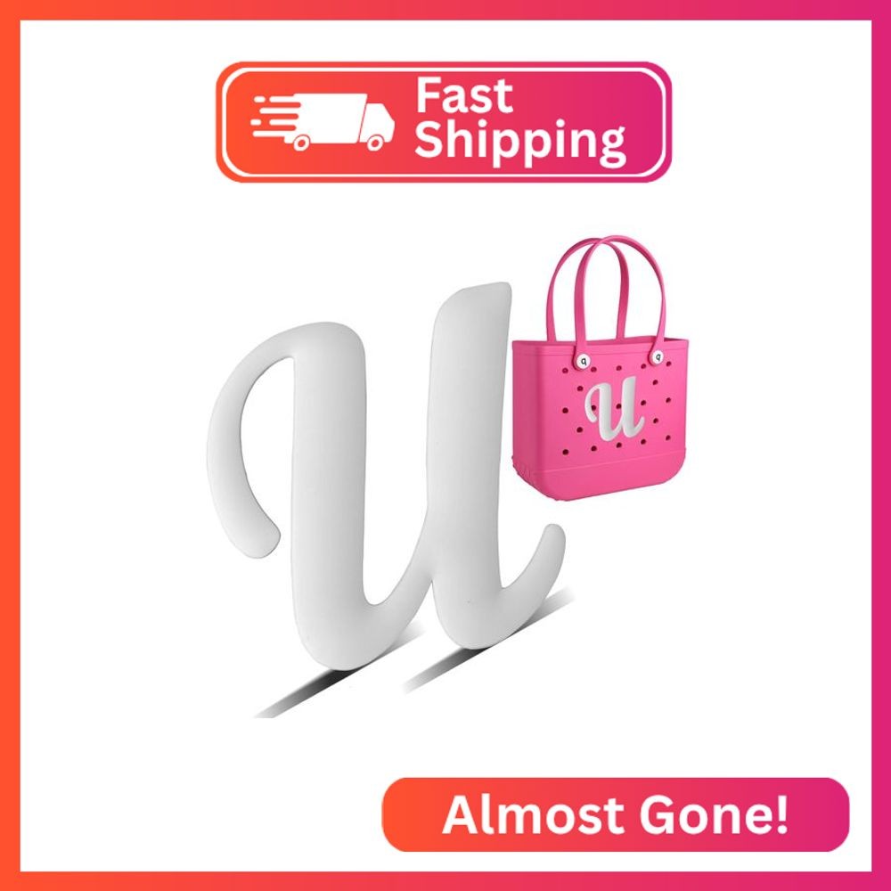 HMGES Letter Charms for Bogg Bag/Simply Southern Universal,Decorative Alphabet I