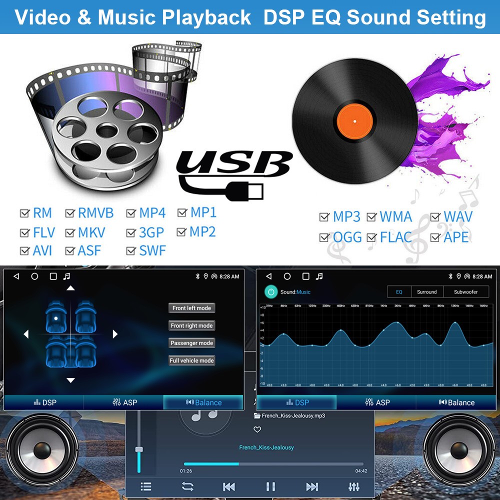 Carplay Car Stereo Radio For 2014-2018 Chevrolet Silverado GM Sierra 4+64G