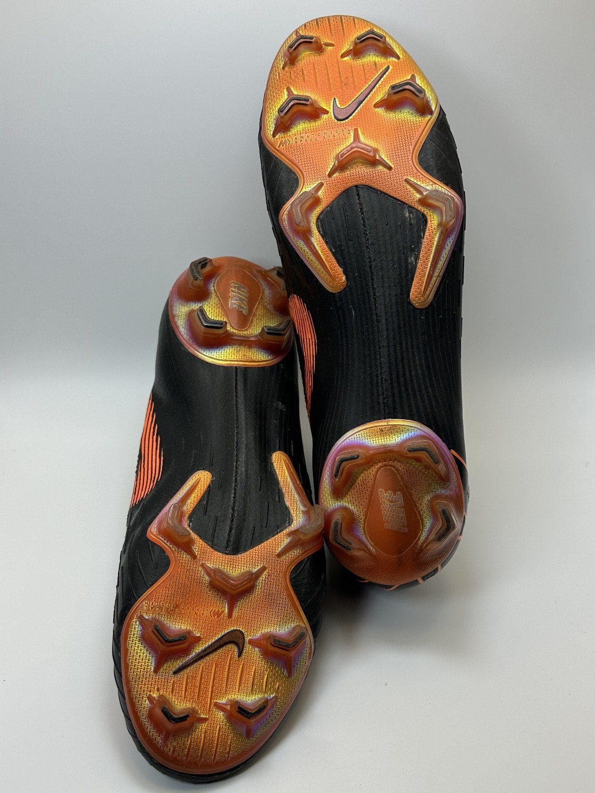 Nike Mercurial Superfly 360 VI FG ACC US 7.5 Black Orange Soccer Cleats Premium