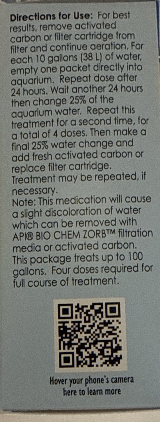 API FIN & BODY CURE Remedy Aquarium Tropical Fish Bacteria Exp 2/27