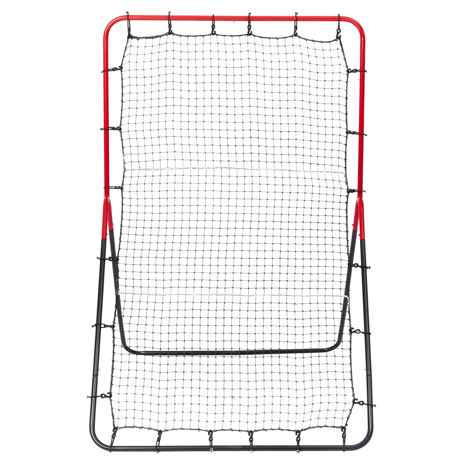 VEVOR Baseball And Softball Rebounder Net 3x4.5 ft PitchBack 3-Way Trainer
