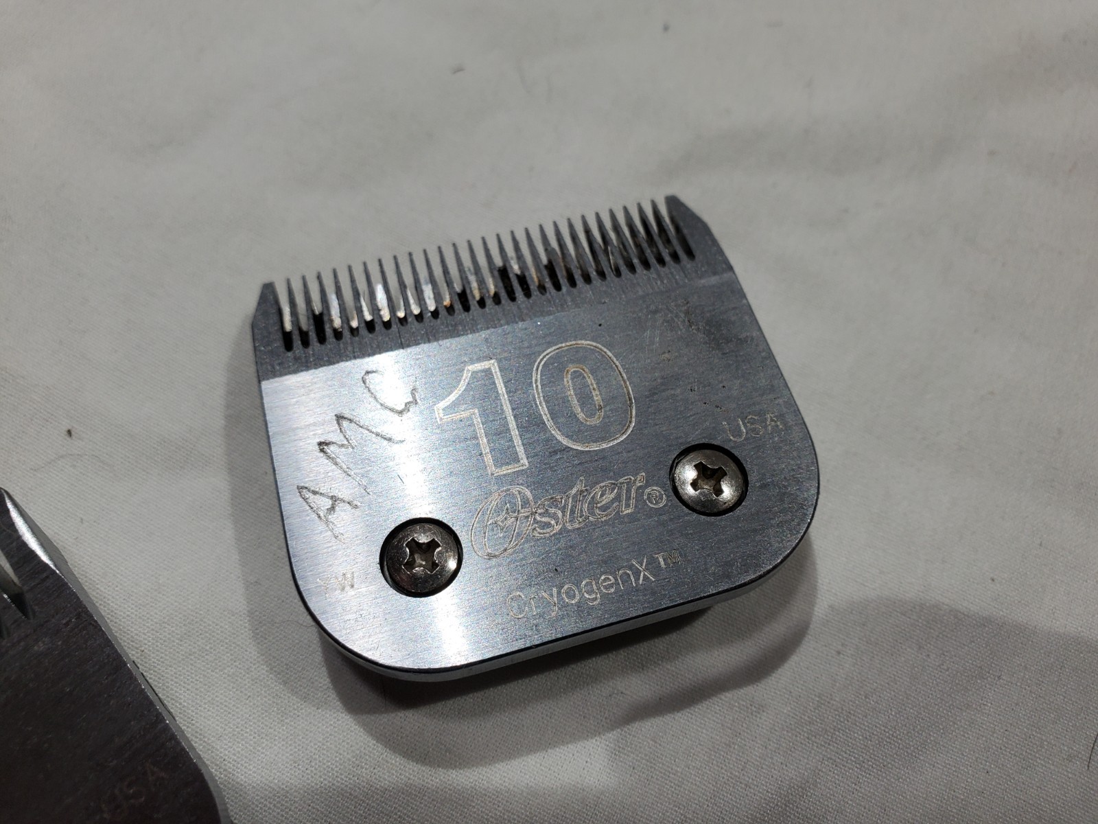 Oster Elite CryogenX Detachable Animal Clipper Blades 4 Sizes 7F #10 4F and 5F