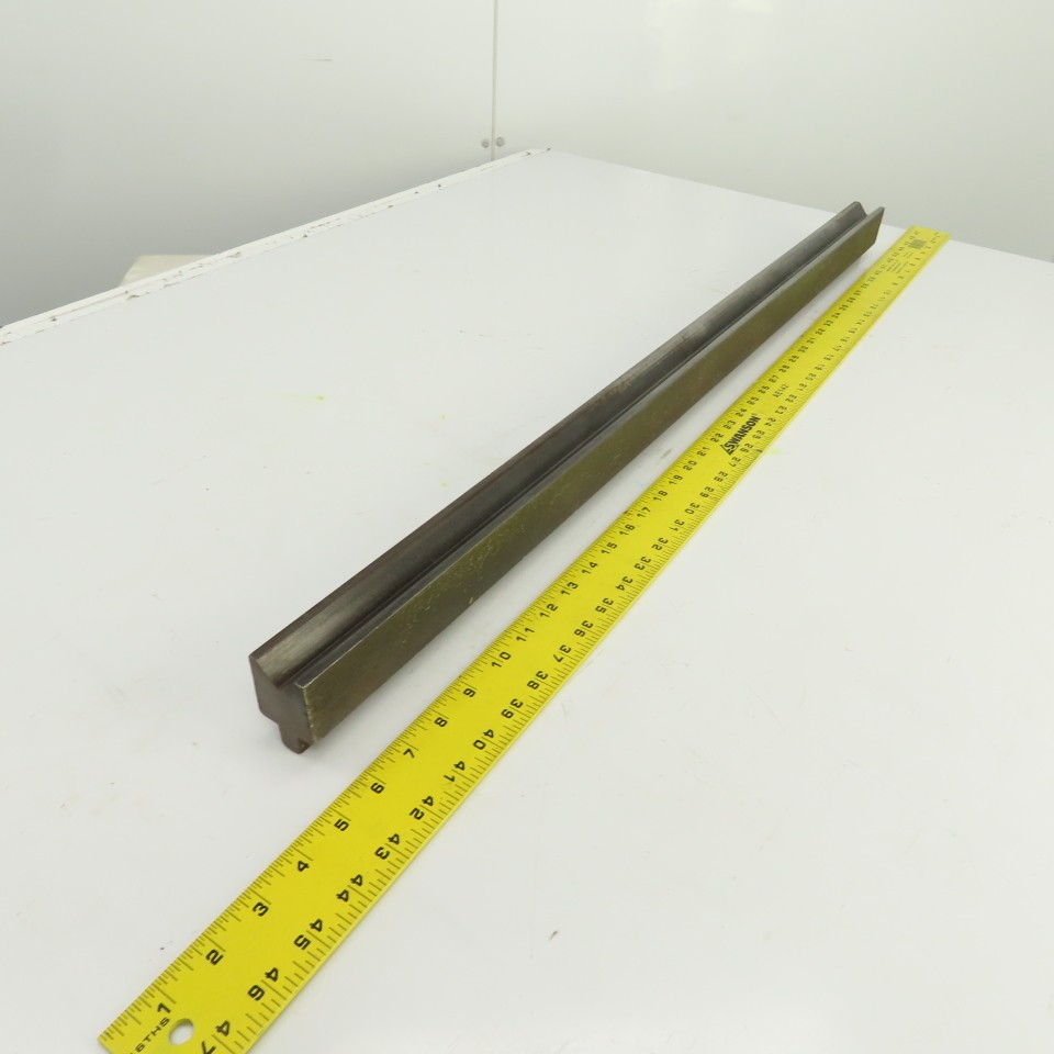 36-3/4" Press Brake Forming 90° V Angle Die Block 1/2" Tang 1-5/8"H 1-1/2" Thic