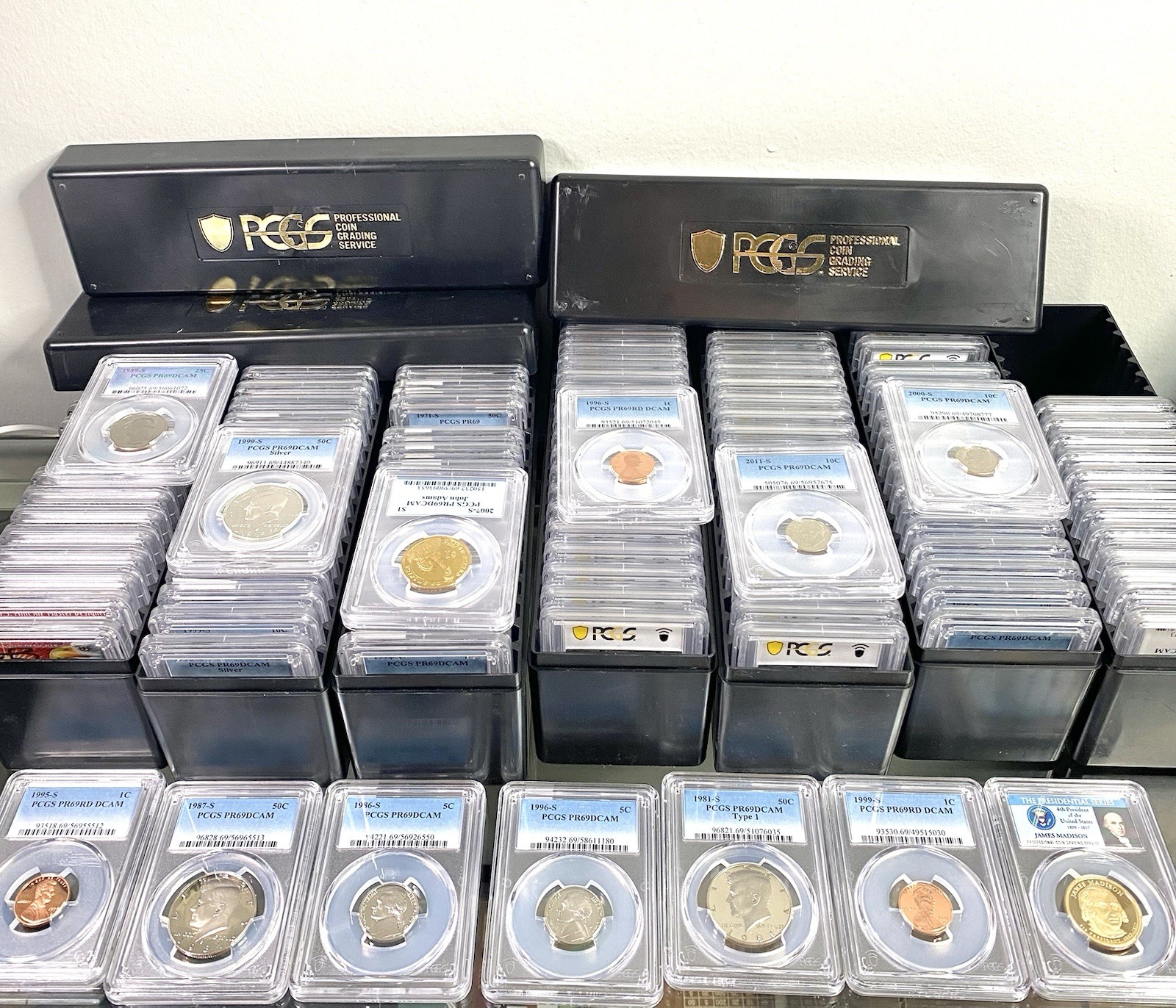 🔥ESTATE SALE!🔥 PCGS PR69 Slabbed GRADED U.S. Proof Coin Hoard  (1) SLAB LOT