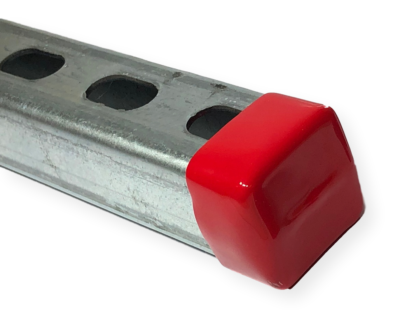 Plastic Safety End Caps for Unistrut Channel 1-5/8''x (Choose Height & Color)