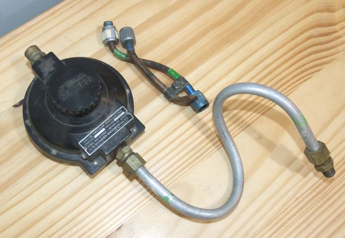 Original Waco CG-4A Hadrian Glider Instrument Panel