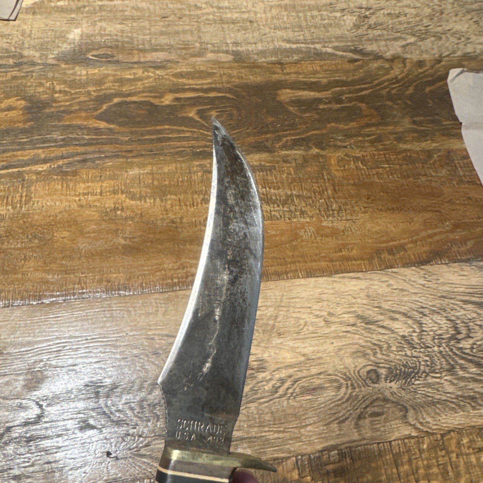 Schrade USA 498 Fixed Blade Hunting Knife