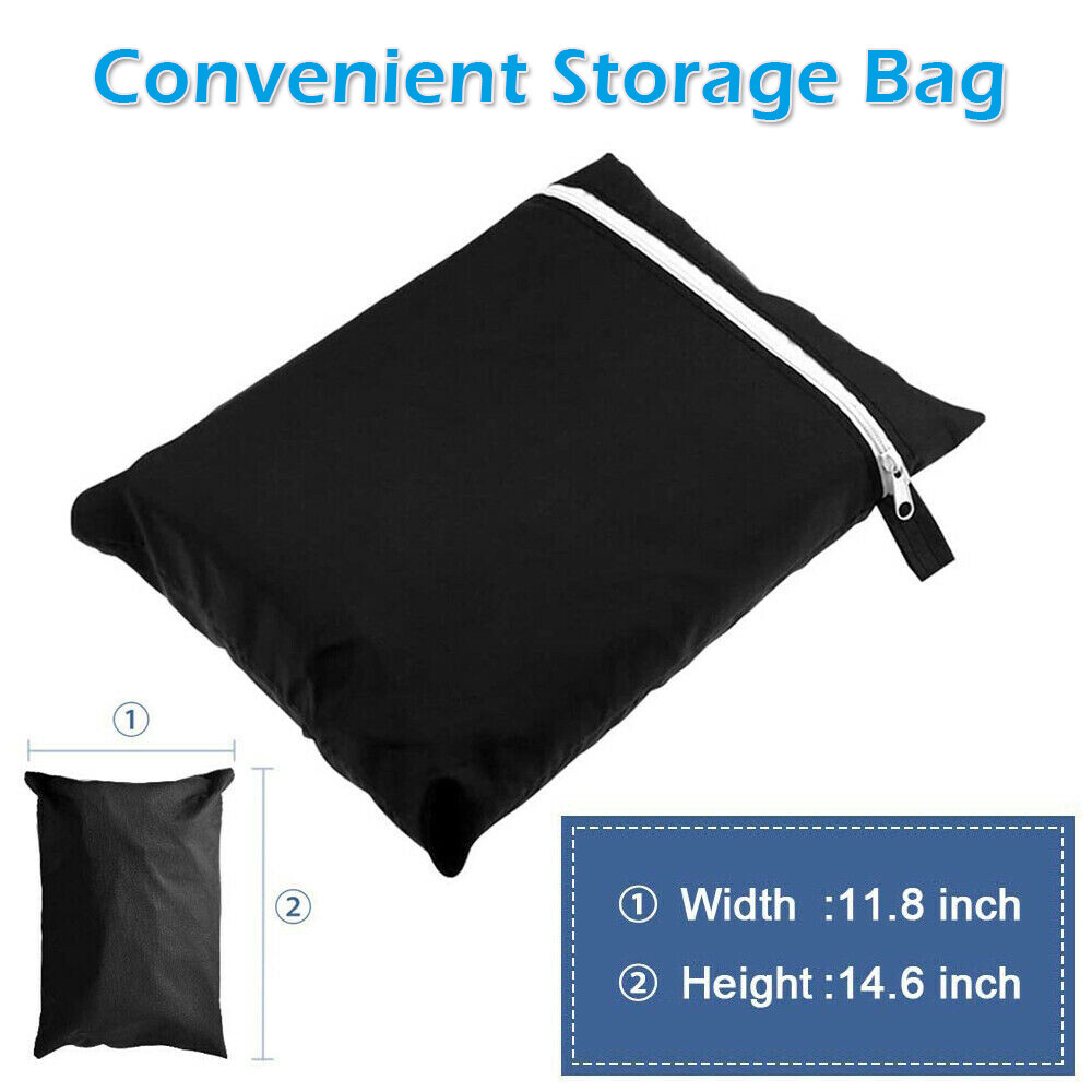 8ft Firewood Log Rack Cover Waterproof Wood Storage Holder Heavy Duty Outdoor