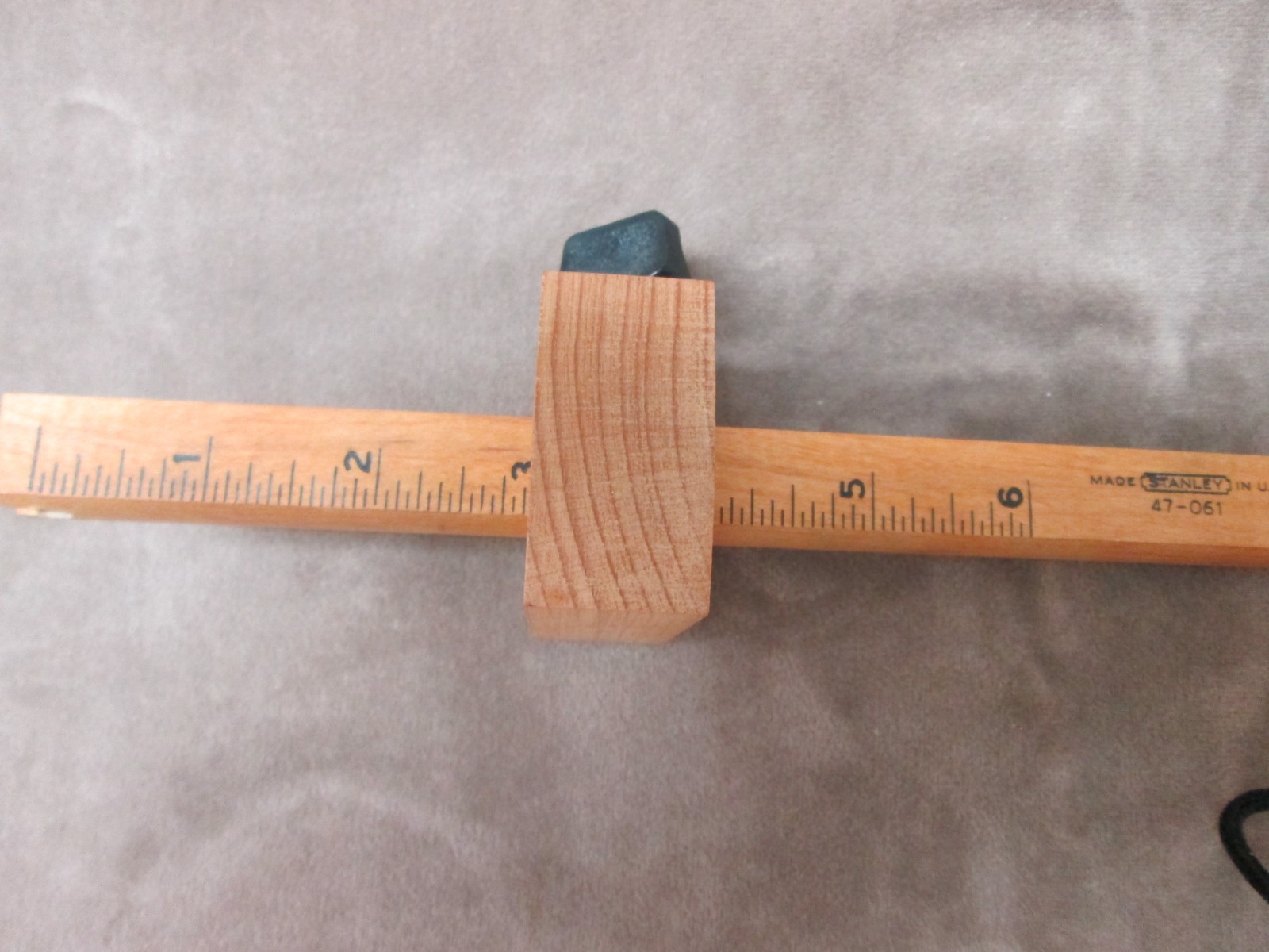 Stanley Marking Gage 47-061 6" Made USA Wood missing pin at end