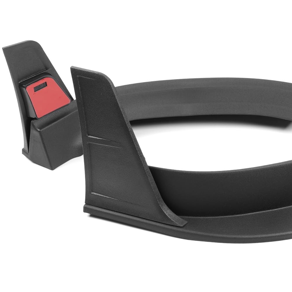 Matte Black ABS Front Bumper Lip Body kit, Compatible with 2013-2018 Ram