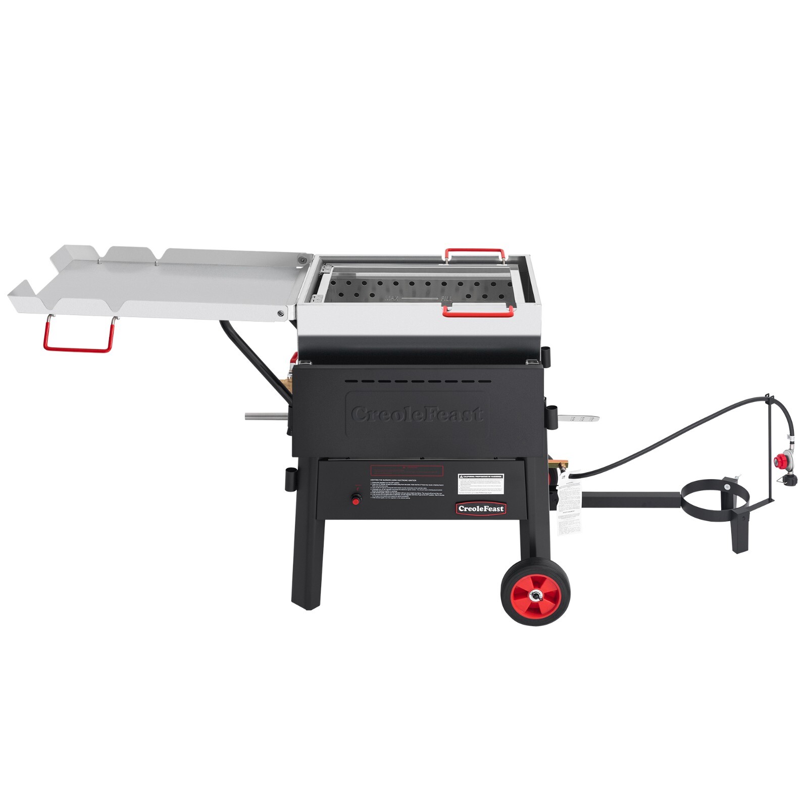 Creole Feast Outdoor Stove Propane Gas Cooker Crawfish Seafood Boiler