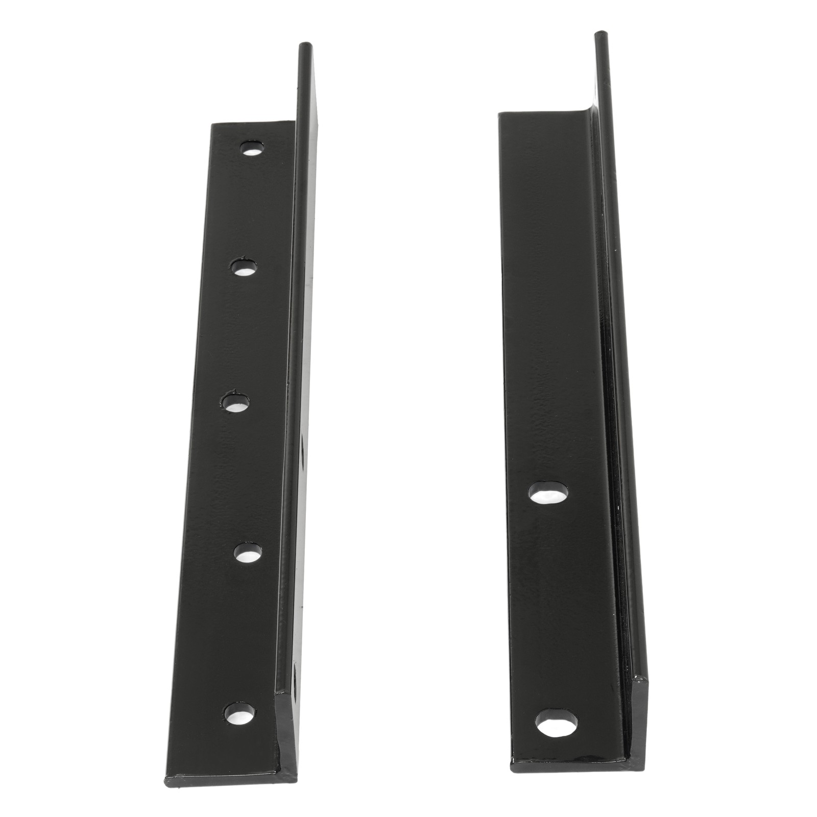 2pcs Black Battery Box Mounting Brackets For Peterbilt 375/378/379/385 1988-2010