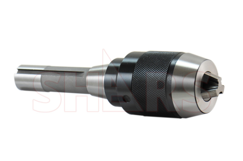 SHARS 1/2" Keyless Drill Chuck with R8 Integral Shank 13mm NEW P[