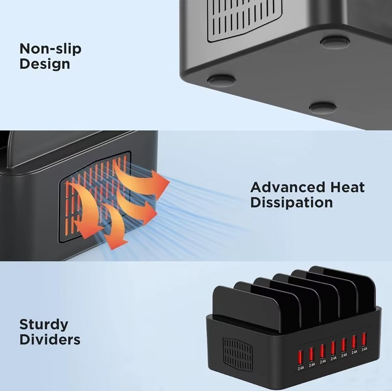 Smart USB Power Bay for NMMiner, Nerdminer, Bitcoin Lottery Miners