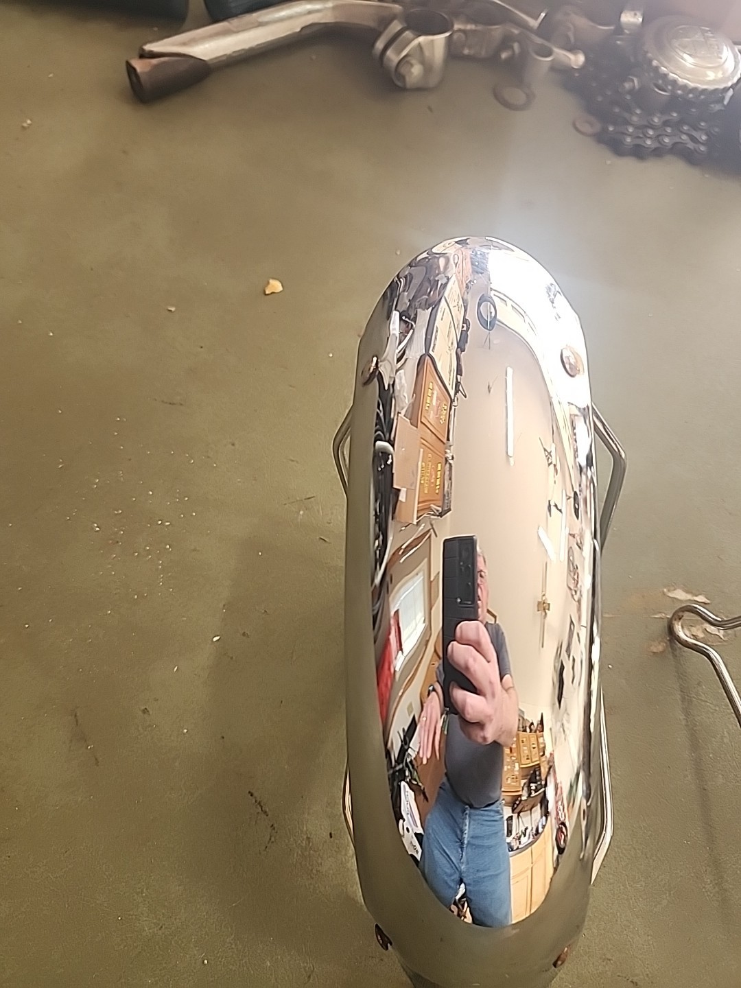 2000s SCHWINN LIL STINGRAY TRICYCLE CHROME FRONT +REAR FENDERS NICE SHAPE L$$K