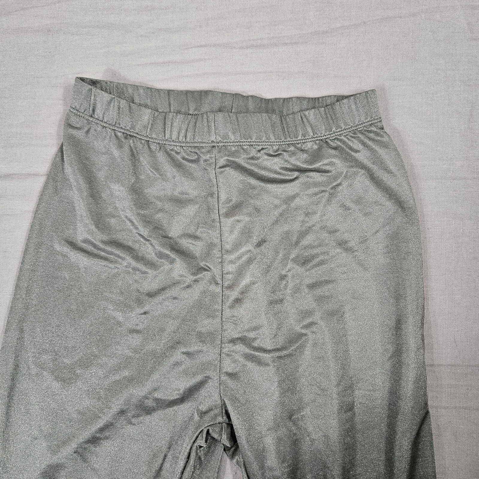 Skims Glissenette Footed Leggings Size XXS Thunder Kim Kardashian 88