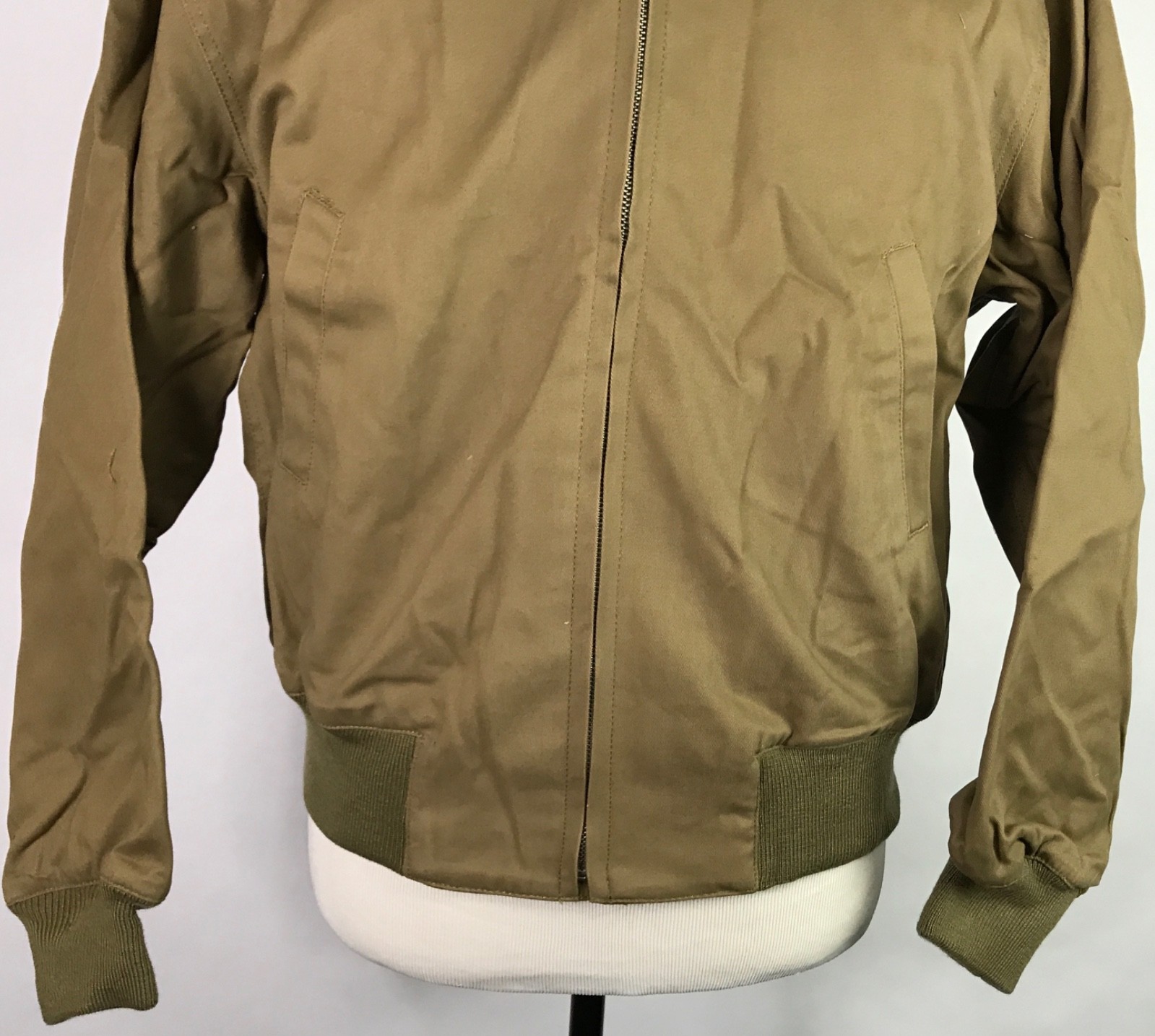 WWII US ARMY INFANTRY AIRBORNE TANKER 2ND PATTERN TANKER JACKET-MEDIUM/LARGE