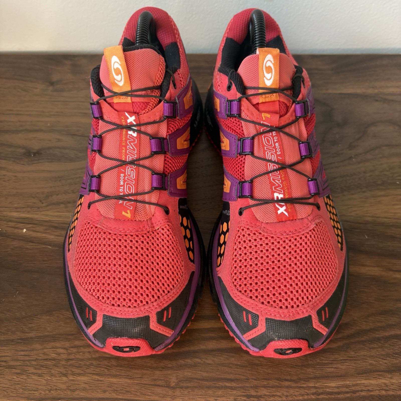 Salomon XR Mission 1 355483 Womens US 10 Running Shoes Multicolor Sneakers