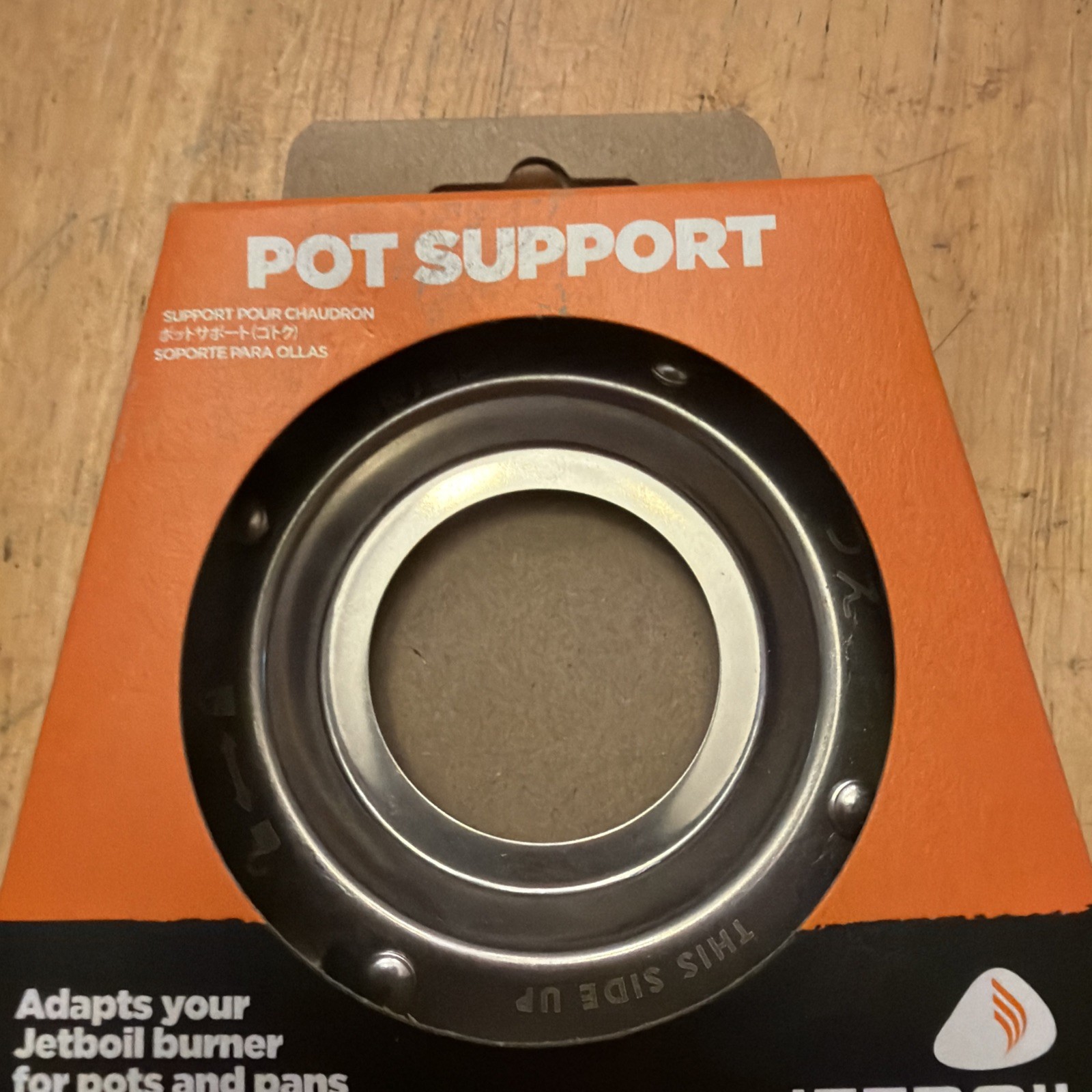 Jetboil Stainless Steel Pot Support Hiking Cooking Camping Stove Pans Burner