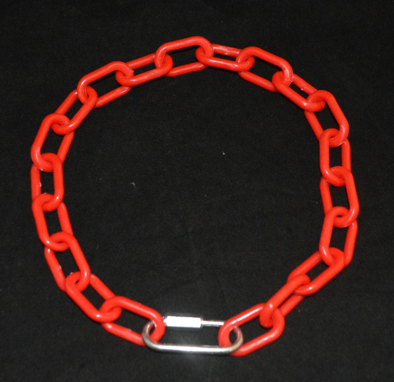 GOAT COLLARS PLASTIC CHAIN WITH METAL QUICK LINK 28" LONG