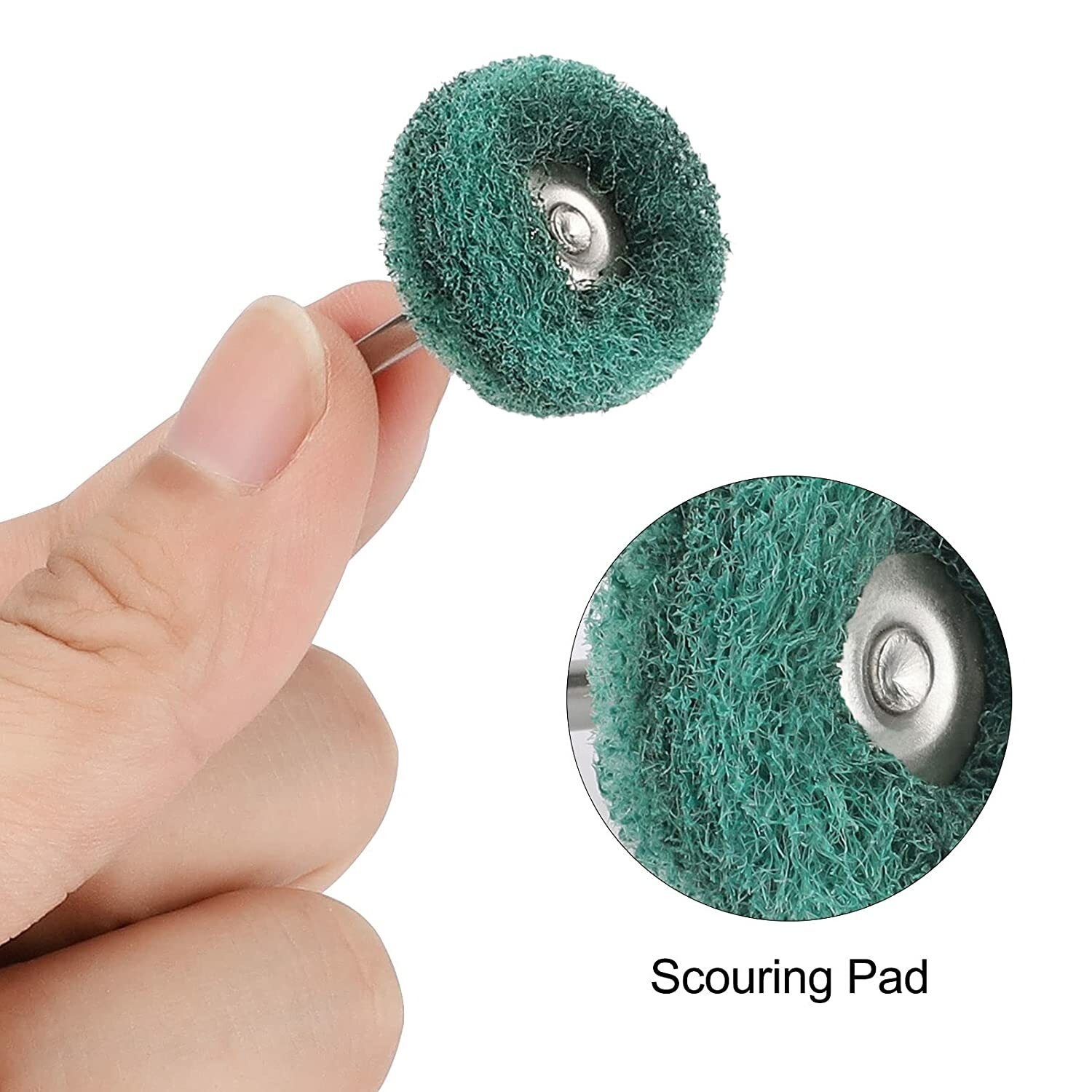 80PCS Abrasive Metal Polishing Buffing Wheel Burr Kit Set for Dremel Rotary Tool