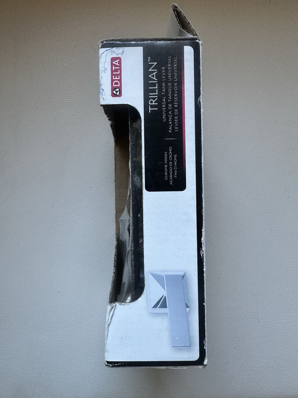 Delta Trillian 74360 Universal Toilet Tank Lever Chrome New Free Shipping