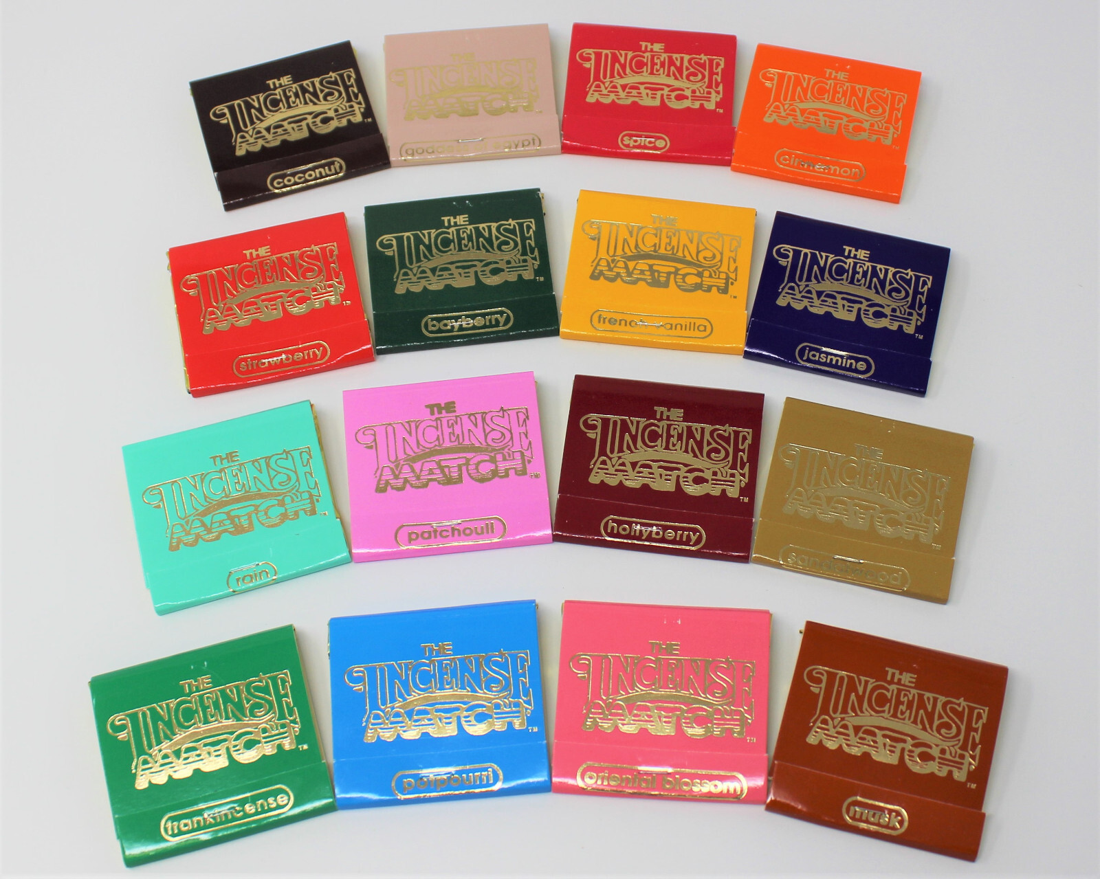 Scented Matches by The Incense Match Co: Choose Amount! (Match Books)