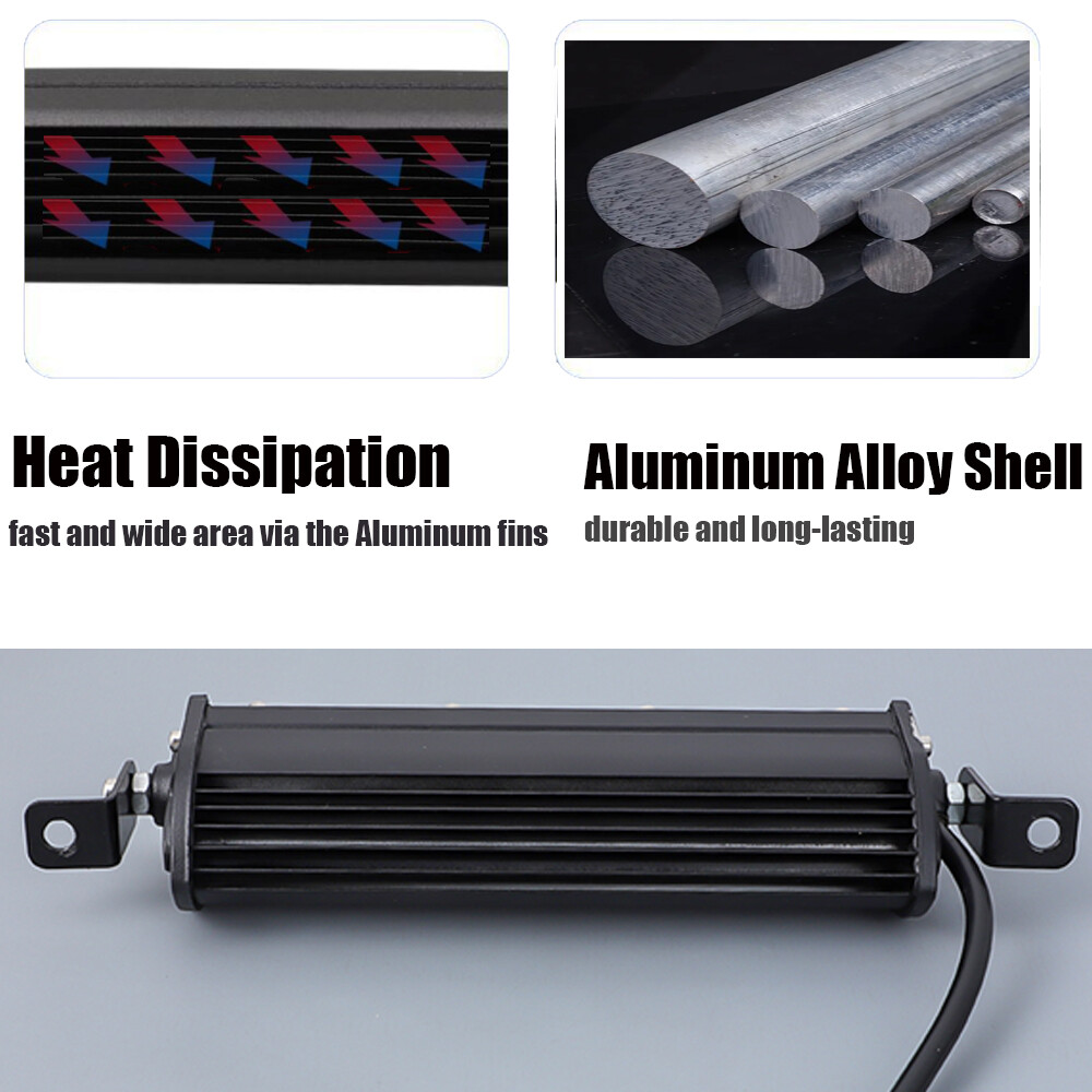 Dirt Bike LED Headlight Light Bar Kit For Honda CRF110 CR250 CRF250R CRF450R