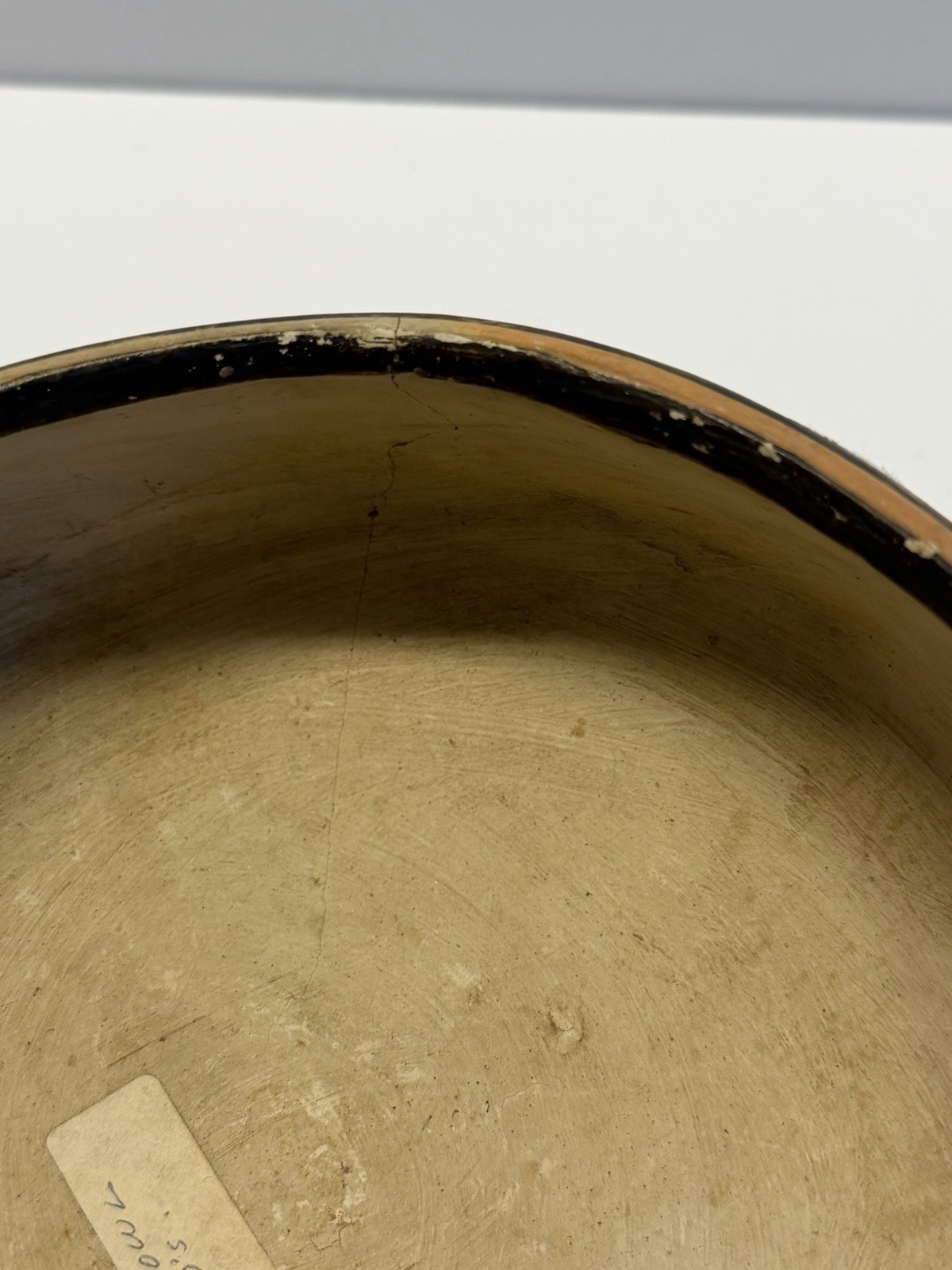 Antique Native American Indian Clay Pottery Old Hopi Bowl; Early 1900's