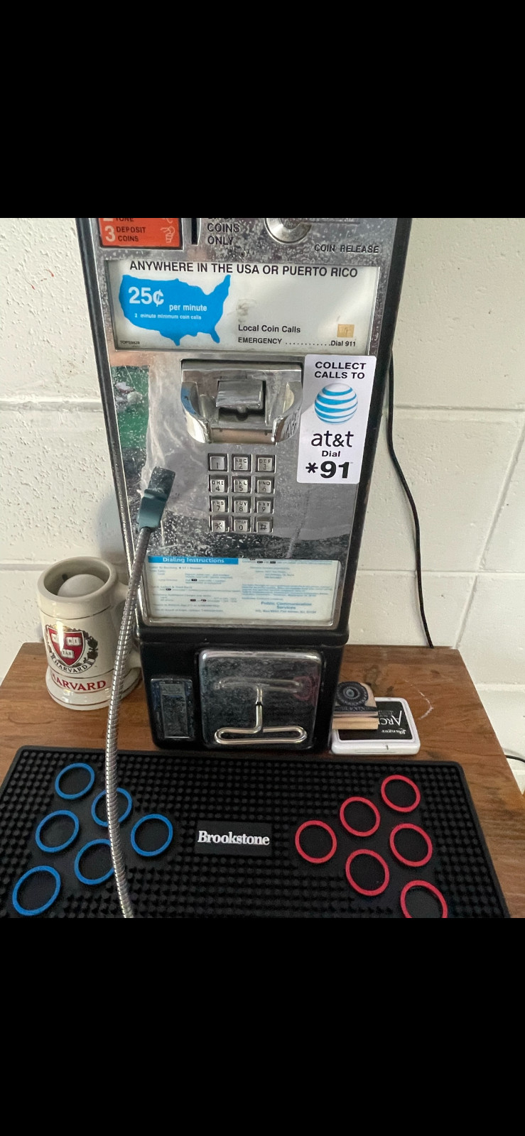 Authentic Rounded and Hardened Steel T-Key Payphone Tkey T Key T Wrench