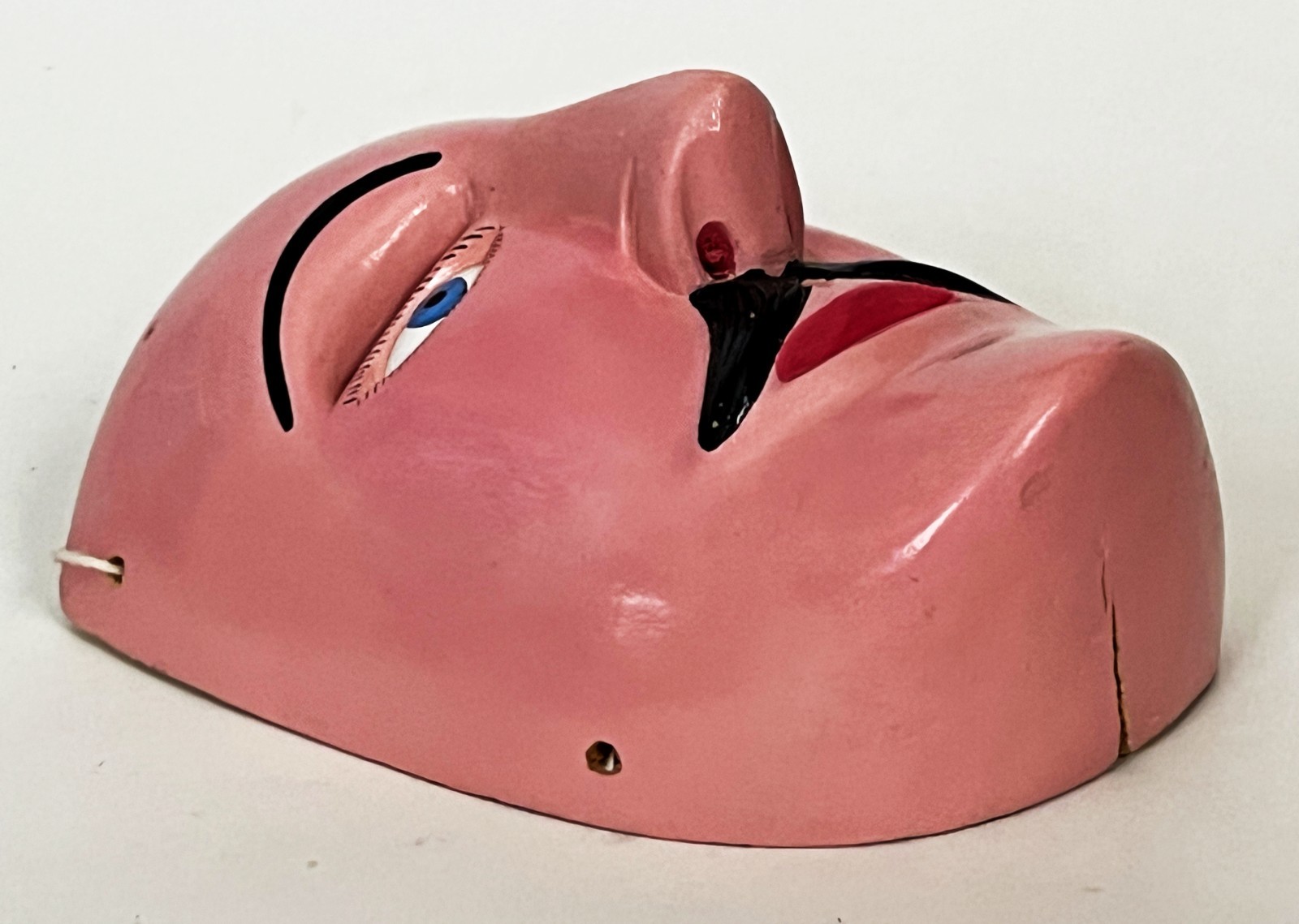 FELIPE HORTA TOCUARO MICHOACAN CURPITES WOOD DANCE MASK MEXICAN FOLK ART VIEJITO