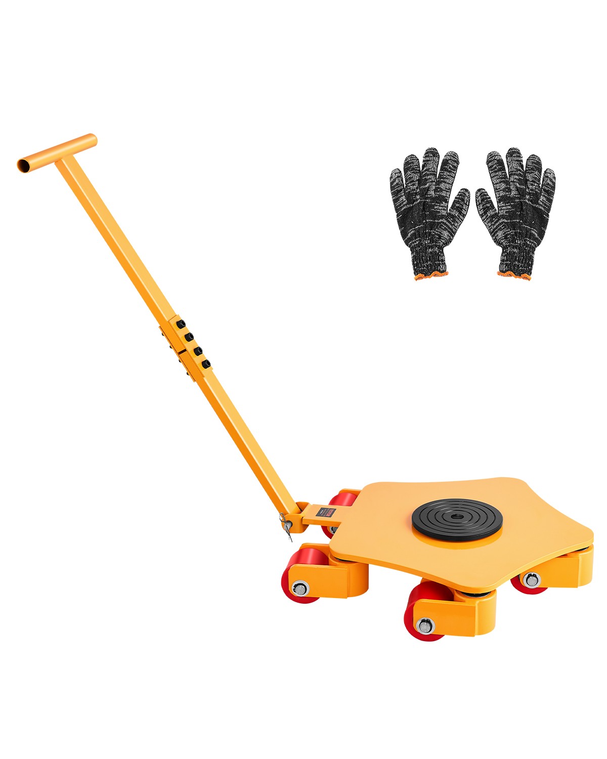 VEVOR Machine Skate 8800 lbs Machinery Moving Skate with Handle 360° Rotation