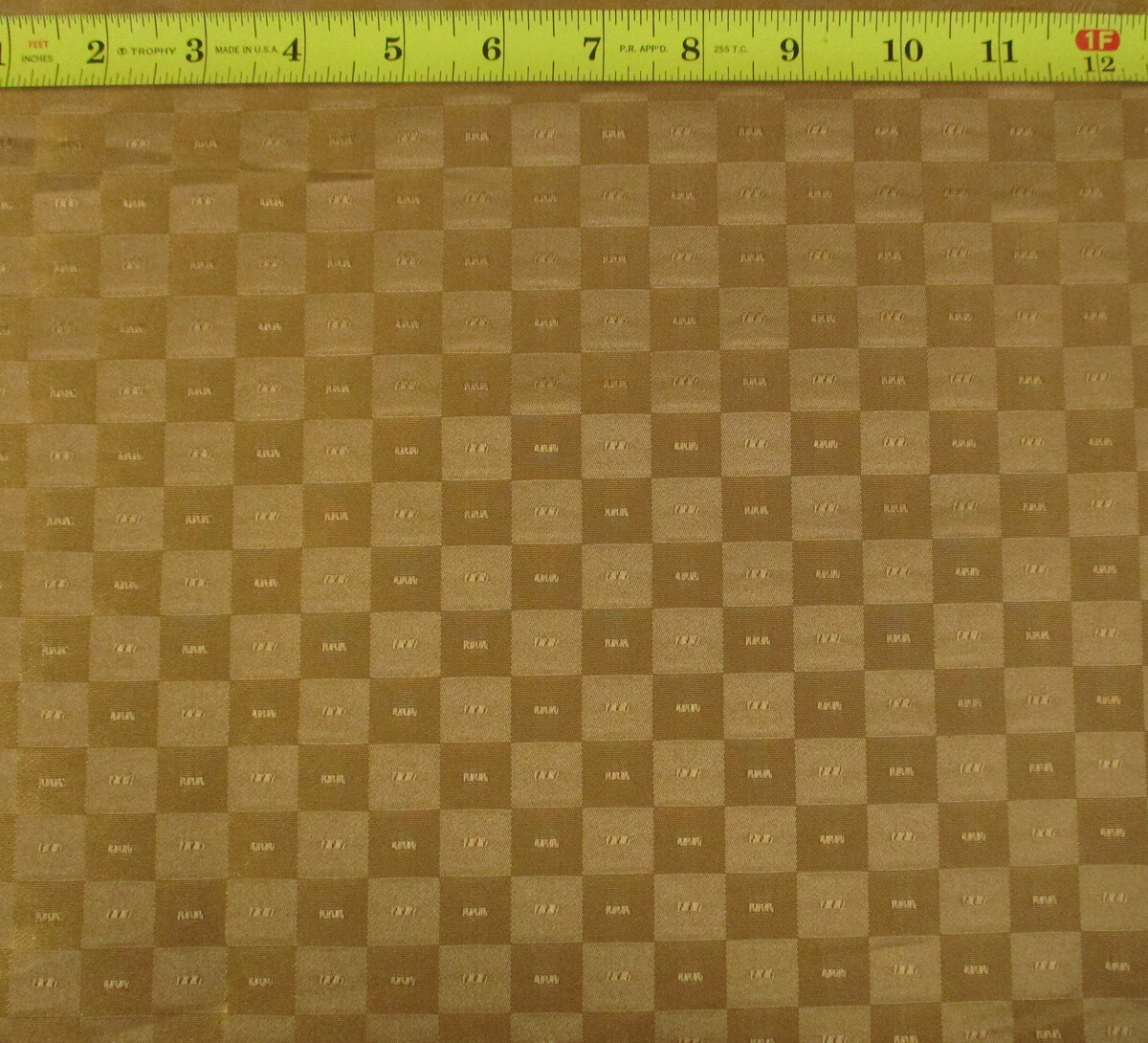 Vintage Style Gold Fabric for Speaker Grill Cloth - Antique Radio Grille or Amp