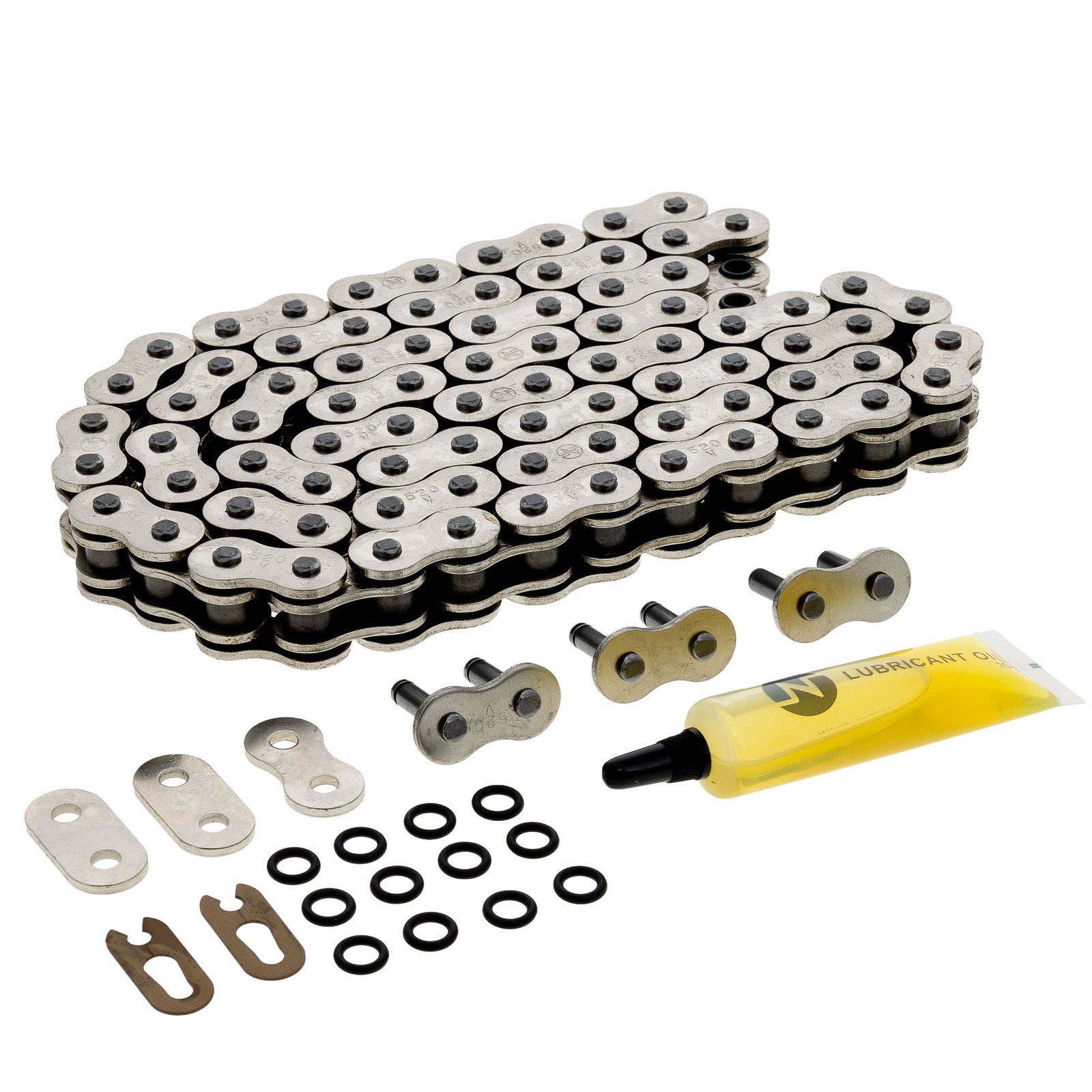 Sprocket Chain Set for Polaris Trail Boss 350L Sport 400L 12/34 Tooth 520 O-Ring