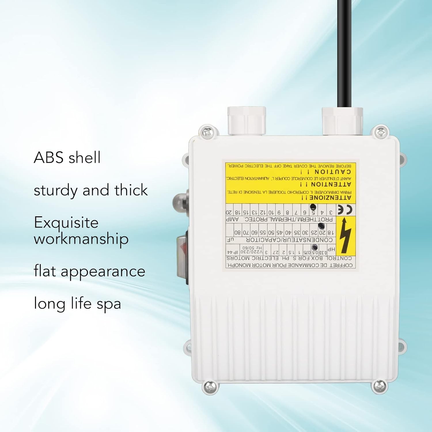 Submersible Pumps Controller, Pump Control Box for Deep Well Submersible...