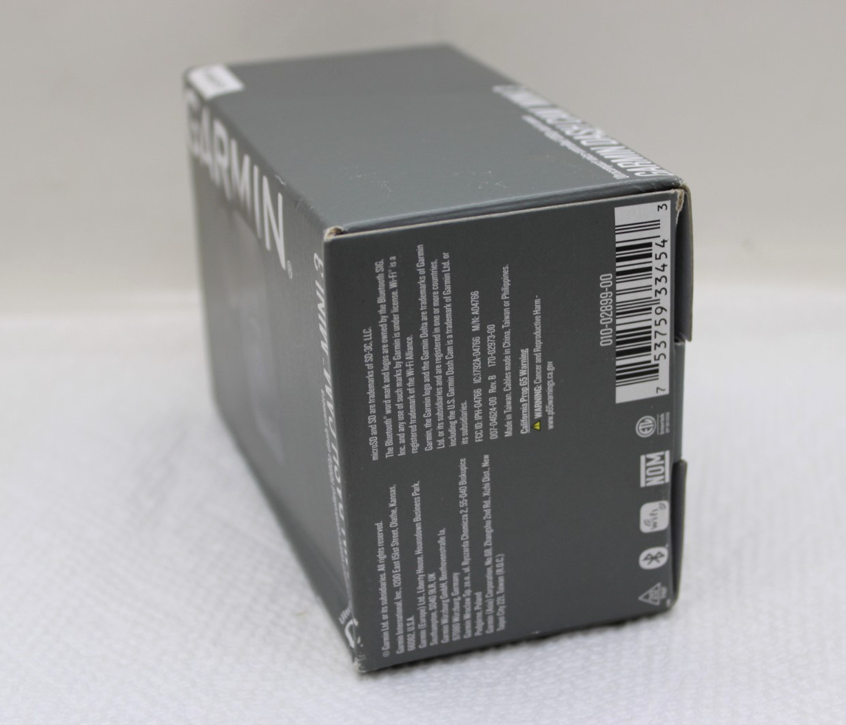 Garmin Dash Cam Mini 3 1080p Recorder 140 Degree Field of View 010-02899-00