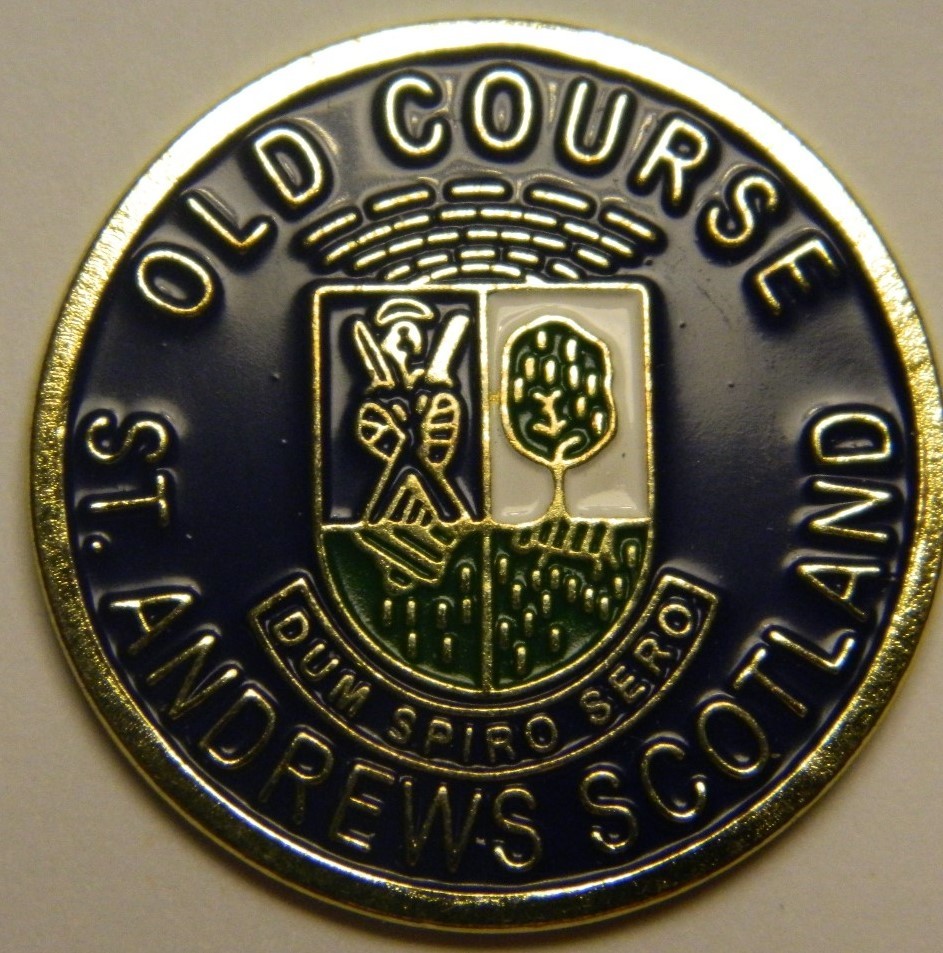 St Andrews Old Course Magnetic Golf Ball Marker - Incredible Detail + Bonus