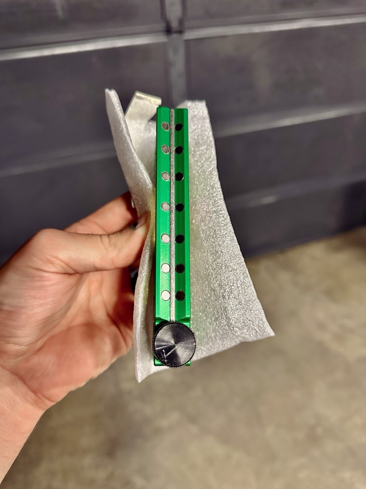 Martinez Tool Co. Titanium Core 5” Magnetic Torpedo & Conduit Level Green - USA