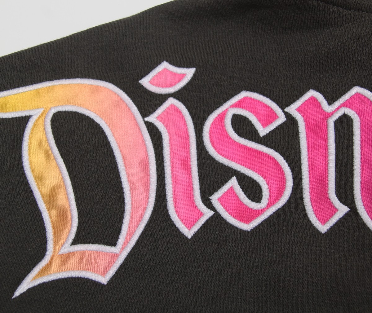 Disney Parks Disneyland 70th Anniversary Black Zip-Up Hoodie Size M