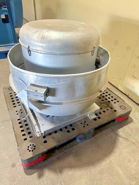 "ADM 165VCR-165V5B" H.D COMMERCIAL ROOF TOP 30"D EXHAUST FAN